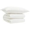 vidaXL Bettdecke und Kissen Set 2 stk. 135x200 cm 4 Jahreszeiten Wolle