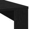 vidaXL Couchtisch Schwarz Eichen-Optik 100 x 100 x 35 cm Holzwerkstoff