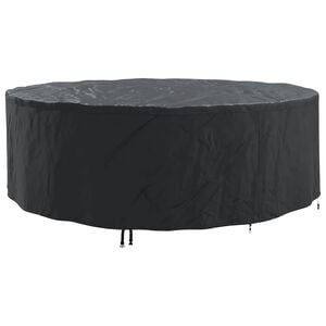 vidaXL M&ouml;belbezug 279 x 279 x 71 cm 600D Oxford Stoff Rund Wasserdicht
