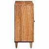vidaXL Sideboard mit Regal Natur 90 x 33,5 x 75 cm Massivholz Mango