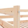 vidaXL Tagesbett Ausziehbar Massivholz Kiefer 2x(90x200) cm