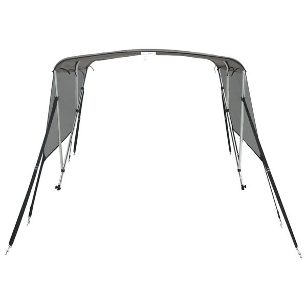 vidaXL 3-Bow Bimini-Top mit Mesh-Seitenteilen 183x(185-198)x137 cm