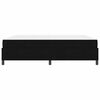 vidaXL Boxspringbett Schwarz 180 x 200 cm Stoff