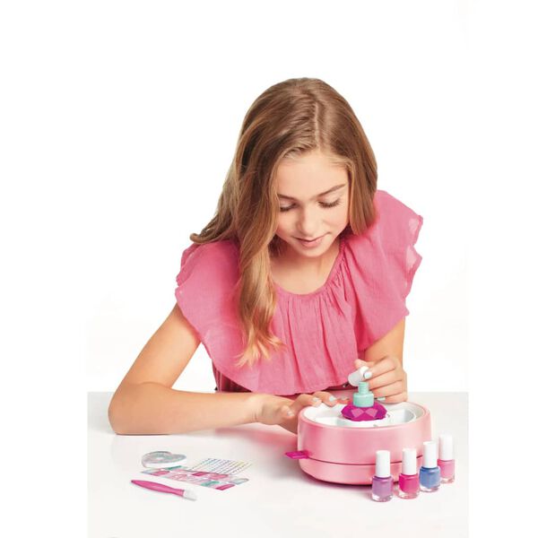 make it real 11-tlg. Spiel-Nagelstudio-Set mit magischem Licht