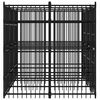 vidaXL Outdoor-Hundezwinger Stahl 7,37 m&sup2;