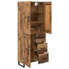 vidaXL Highboard Altholz 69,5 x 34 x 180 cm Holzwerkstoff