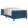 vidaXL Boxspringbett Blau 80 x 200 cm Stoff