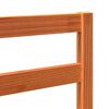 vidaXL Bettkopfteil Wachsbraun 80,5 x 4 x 104 cm Massives Kiefernholz