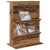 vidaXL Magazinregal mit Regal Altholz 70 x 41 x 96 cm Holzwerkstoff