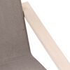 vidaXL Relaxsessel Taupe Stoff