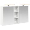 vidaXL Badezimmerschrank-Set 3 stk. 106 x 16 x 62,5 cm Holzwerkstoff