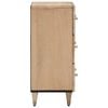 vidaXL Beistellschrank 60x33x75 cm Massivholz Mango