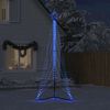 vidaXL LED Weihnachtsbaum 525 LEDs Blau 302 cm
