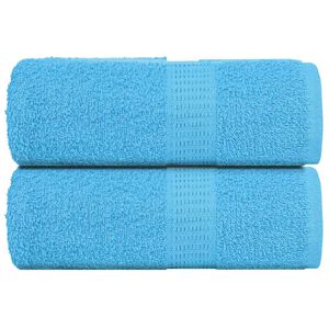vidaXL Wascht&uuml;cher FROGN 2 Stk. T&uuml;rkis 30x30 cm 360 g/m&sup2;