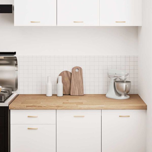 vidaXL K&uuml;chenarbeitsplatte 140x63,5x4 cm Massivholz Eiche Rechteckig