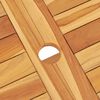 vidaXL 7-tlg. Garten-Essgruppe Massivholz Teak