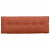 vidaXL R&uuml;ckenkissen Rot-Orange 140 x 50 cm Cordstoff