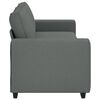 vidaXL 3-Sitzer-Sofa Dunkelgrau 180 cm Stoff