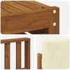 vidaXL Sofagarnituren 11 pcs Natur und Creme Massivholz Akazie