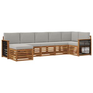 vidaXL Outdoor-Sofagarnitur 6 stk.