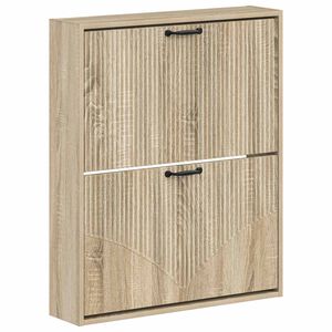 vidaXL Wandmontierter Schuhschrank HOORN 71 x 17 x 86 cm Holzwerkstoff