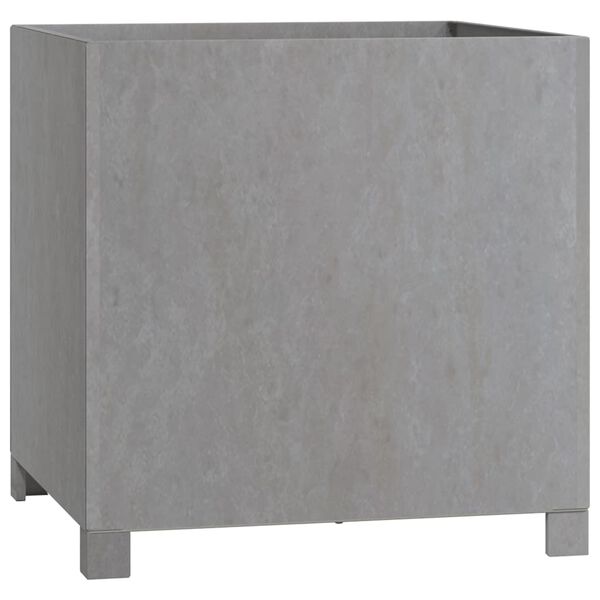 vidaXL Pflanzk&uuml;bel mit Beinen 2 Stk. Rostig 50x50x50 cm Cortenstahl