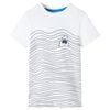 vidaXL Kinder-T-Shirt Ecru 104