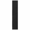 vidaXL B&uuml;cherregal Schwarz Eichen-Optik 60 x 35 x 180 cm Holzwerkstoff