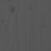 vidaXL Tagesbett Grau 100x200 cm Massivholz Kiefer
