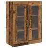 vidaXL Highboard mit Schubladen 2 pcs Altholz Holzwerkstoff