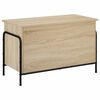 vidaXL Aufbewahrungsbox Sonoma-Eiche 80 x 40 x 49,5 cm Holzwerkstoff