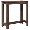 vidaXL Bartisch Braun Eichen-Optik 102x50x103,5 cm Holzwerkstoff