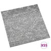 vidaXL Bodenplanken 55 pcs Betongrau 5,11 m&sup2; PVC
