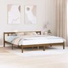 vidaXL Massivholzbett Honigbraun Kiefer 200x200 cm