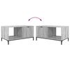 vidaXL Couchtisch Graues Sonoma 90 x 49 x 46 cm Holzwerkstoff