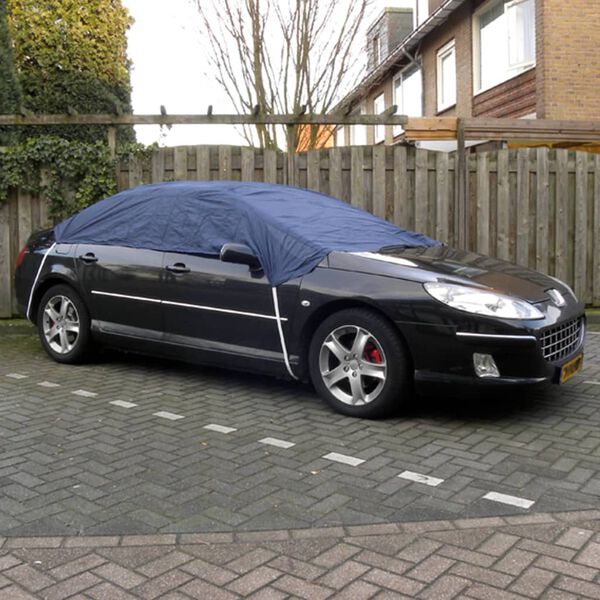 Carpoint Autoabdeckung Polyester XL 292x160x33 cm Blau