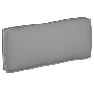 vidaXL Kissen Oxford-Stoff Grau 120 x 50 x 12 cm
