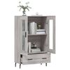 vidaXL Highboard Grau Sonoma 69,5x31x115 cm Holzwerkstoff