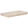 vidaXL Palettenkissen Baumwolle 120&times;80&times;10 cm Beige