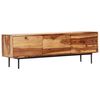 vidaXL TV-Schrank 140 x 30 x 45 cm Massivholz Akazie