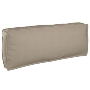 vidaXL Kissen Taupe 120 x 40 x 12 cm Oxford-Stoff