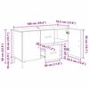 vidaXL Sideboard mit Schubladen Altholz 100 x 36 x 60 cm Holzwerkstoff