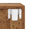 vidaXL Wandschrank 2 pcs Altholz 37 x 37 x 37 cm Holzwerkstoff
