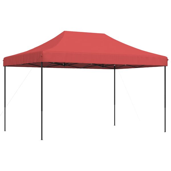vidaXL Partyzelt Faltbar Pop-Up Burgunderrot 440x292x315 cm