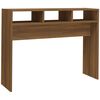 vidaXL Konsolentisch Braun Eichen-Optik 105x30x80 cm Holzwerkstoff