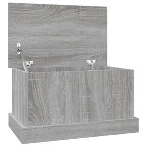 vidaXL Truhe Grau Sonoma 50x30x28 cm Holzwerkstoff