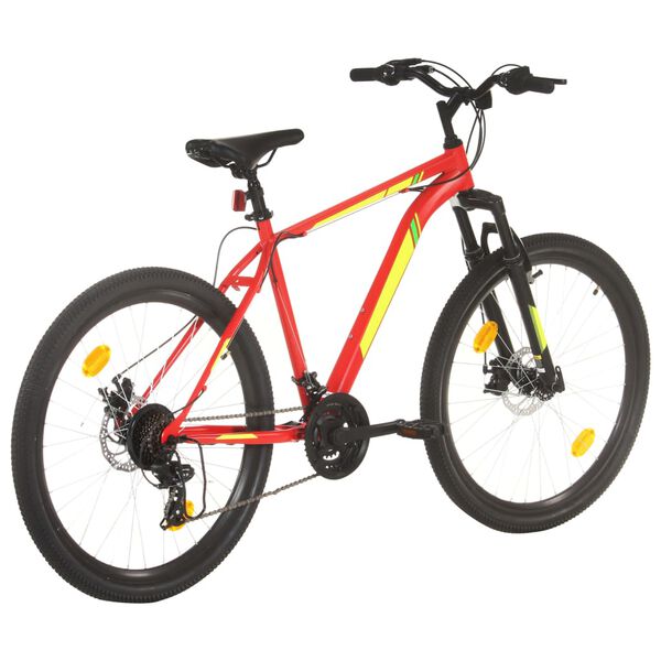 vidaXL Mountainbike 21 Gang 27,5 Zoll Rad 42 cm Rot