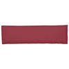 vidaXL Kissen Weinrot 140 x 40 x 8 cm Oxford-Stoff