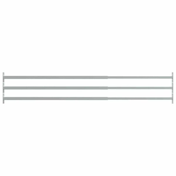 vidaXL Einstellbare Fenster-Sicherheitsstangen 3 Stk. 710-1200 mm