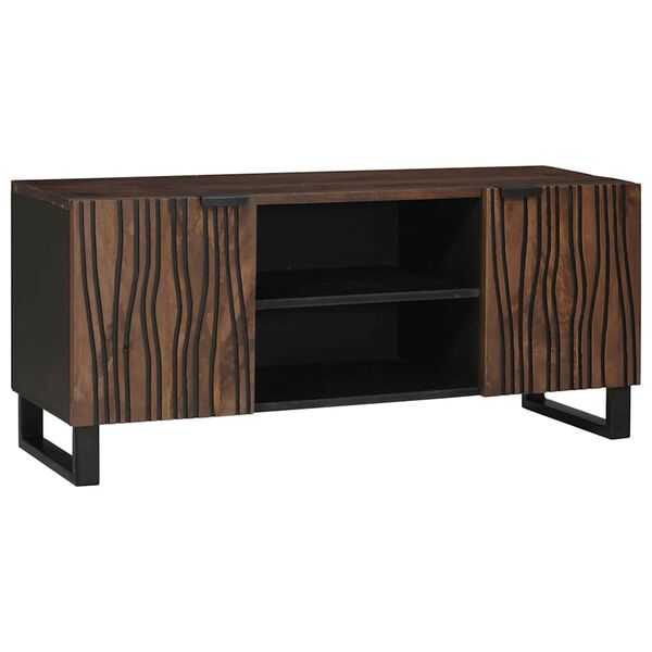 vidaXL TV-Einheiten Walnuss 105 x 33 x 46 cm Holzwerkstoff